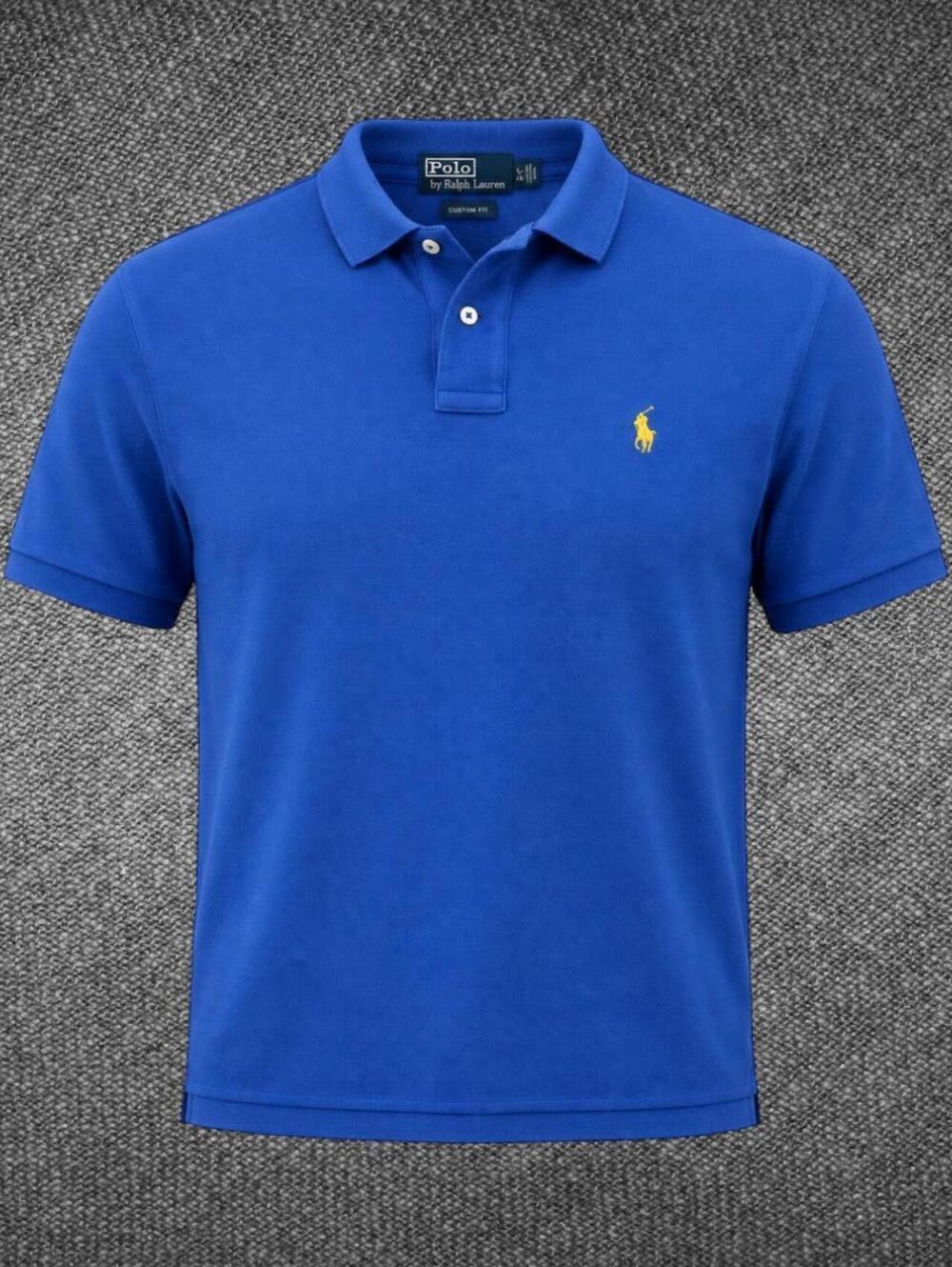 Polo Ralph Lauren Blue Short Sleeve Polo Shirt Size Large
